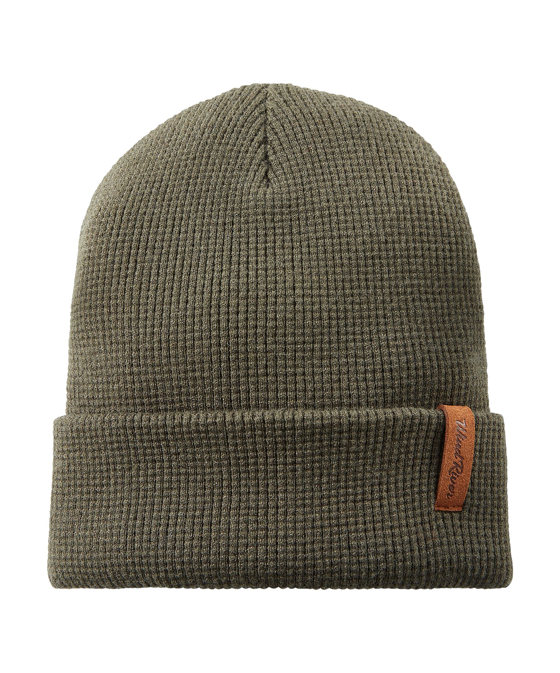 Tuque à revers à point de brioche pour hommes, WindRiver