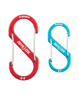 Nite Ize S-Biner 3 Stainless Steel 3-Pack