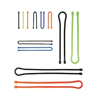 Nite Ize Gear Tie Reusable Twist Tie 8-inch 8-Pack Assorted Composite_or_Mixed