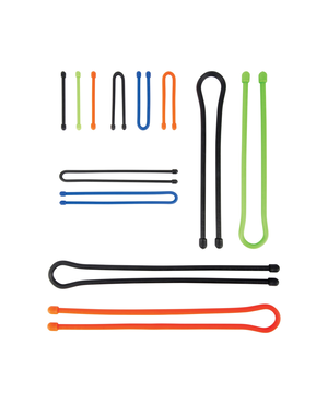 Nite Ize Gear Tie Reusable Twist Tie 8-inch 8-Pack Assorted