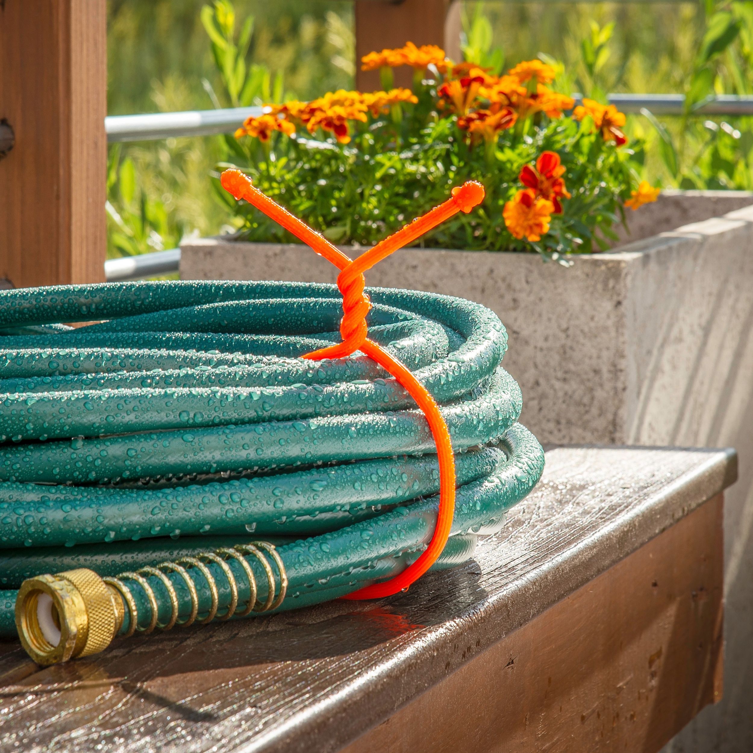 Attaches enroulable et réutilisable de 8&nbsp;pouces en caoutchouc, paquet assorti de 8, Gear Tie, Nite Ize