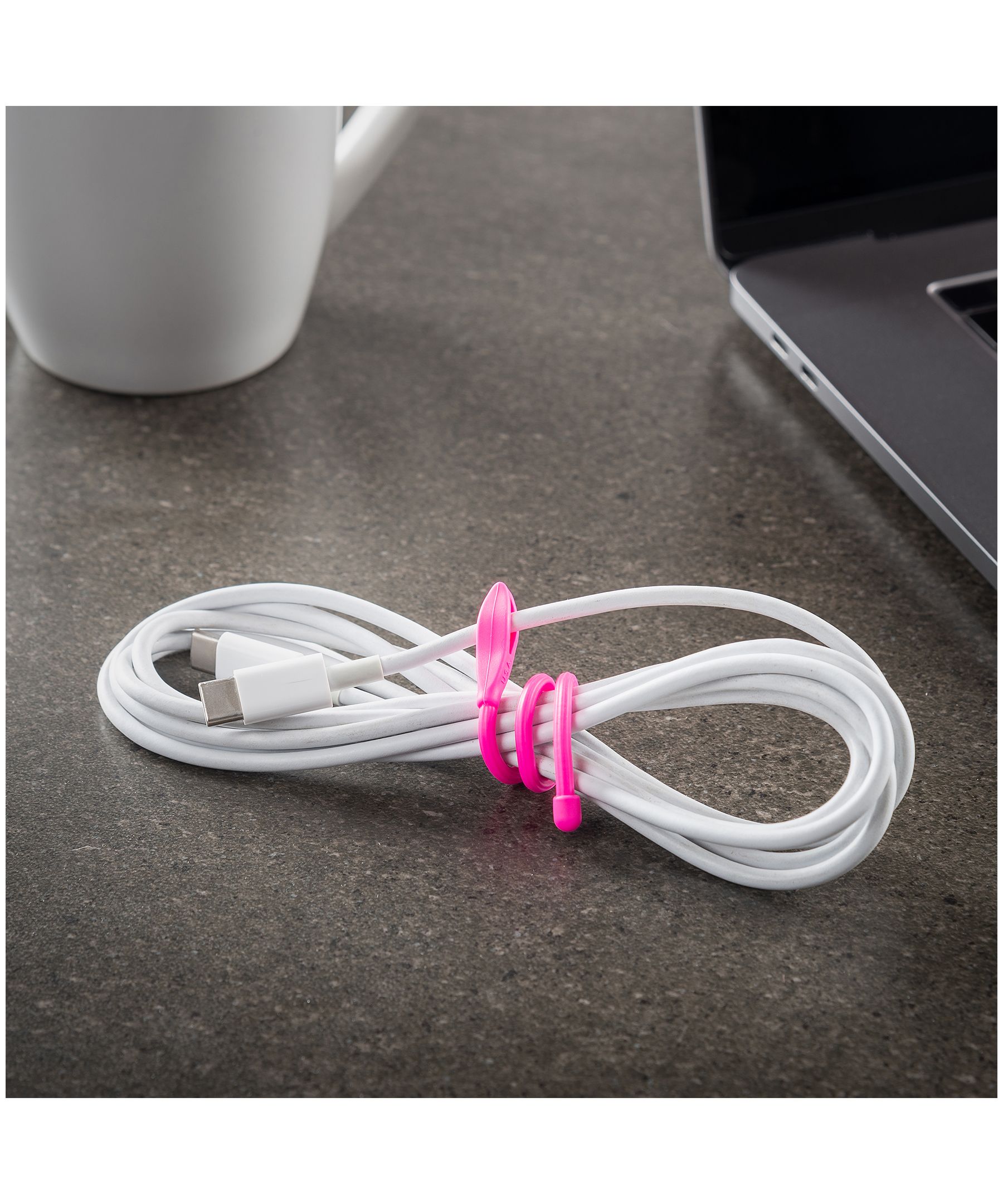 Lien torsadé de 6&nbsp;pouces Gear Tie Cordable, paquet de 4, assortis, Nite Ize