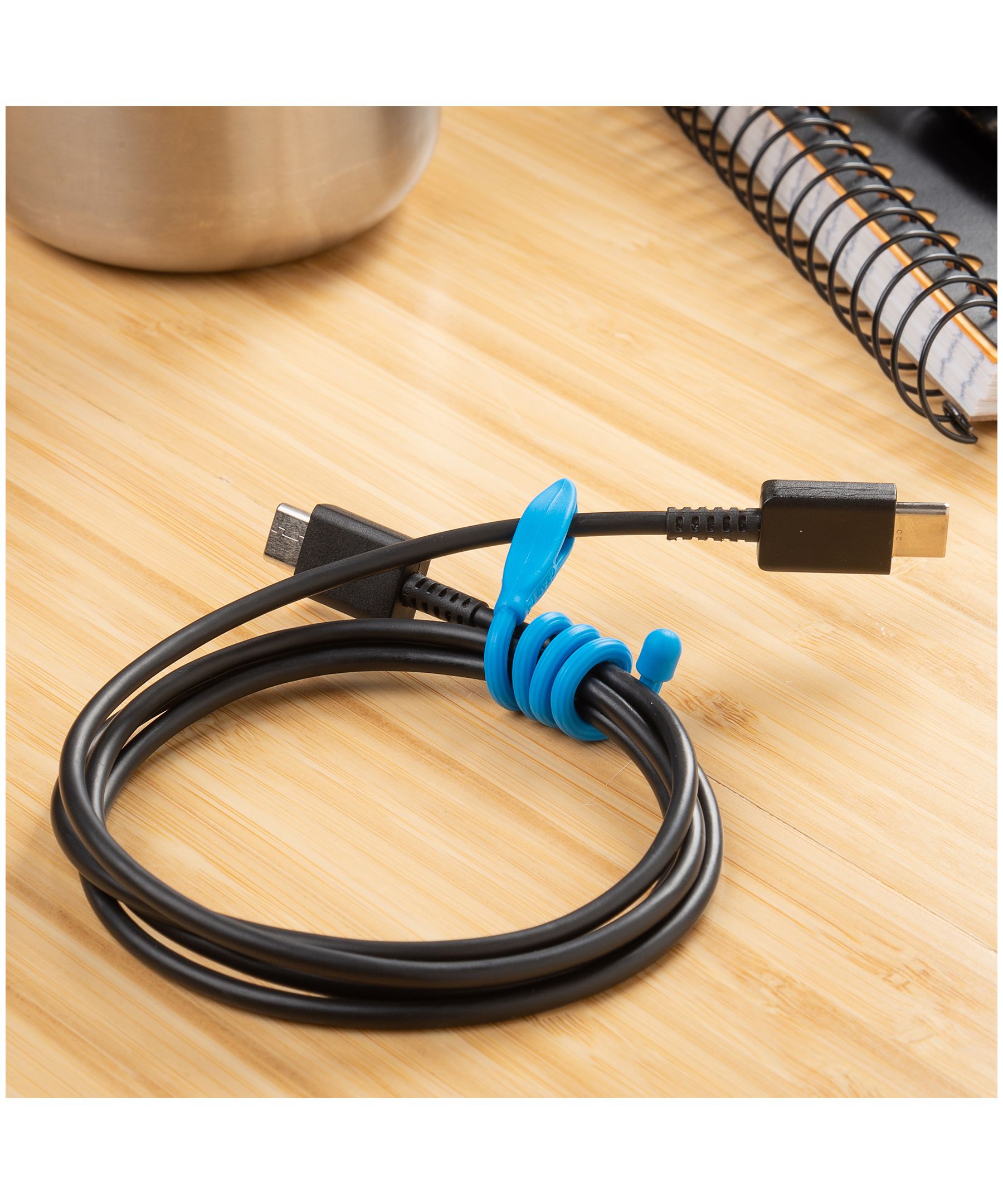 Lien torsadé de 6&nbsp;pouces Gear Tie Cordable, paquet de 4, assortis, Nite Ize