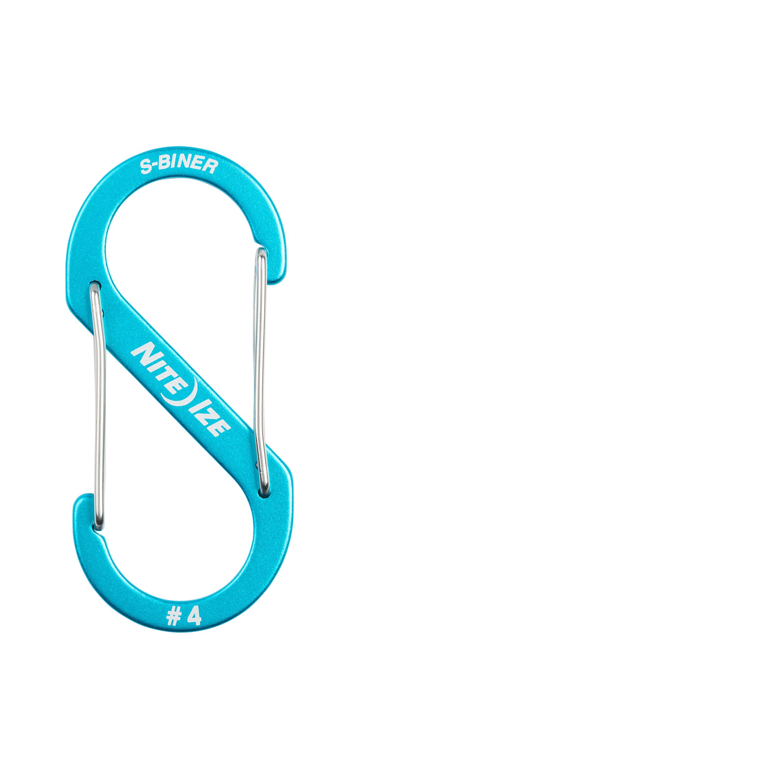 Nite Ize S-Biner Aluminum Dual Carabiner - 3 pk Assorted Front_Flat