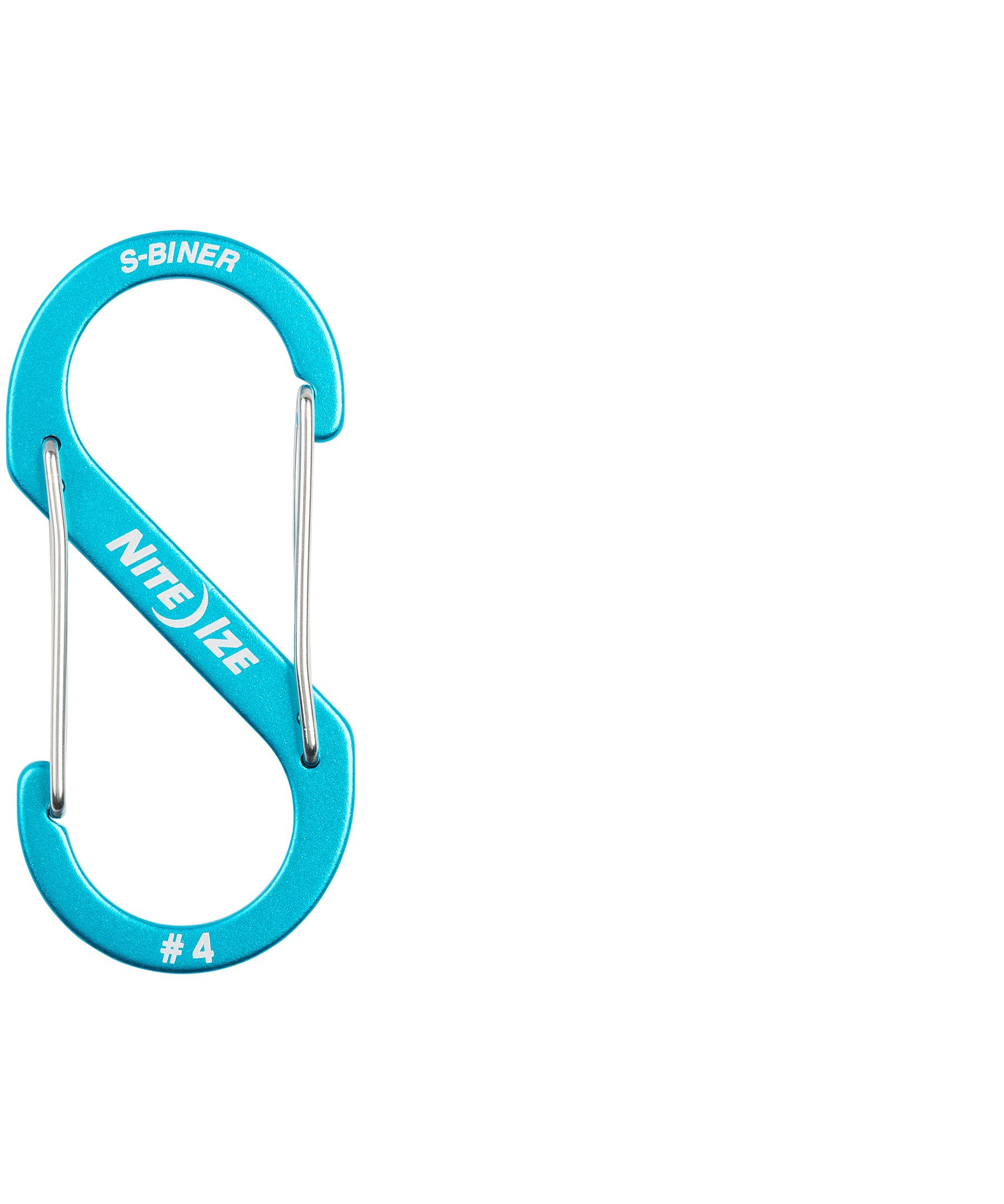 Nite Ize S-Biner Aluminum Dual Carabiner - 3 pk Assorted Front_Flat