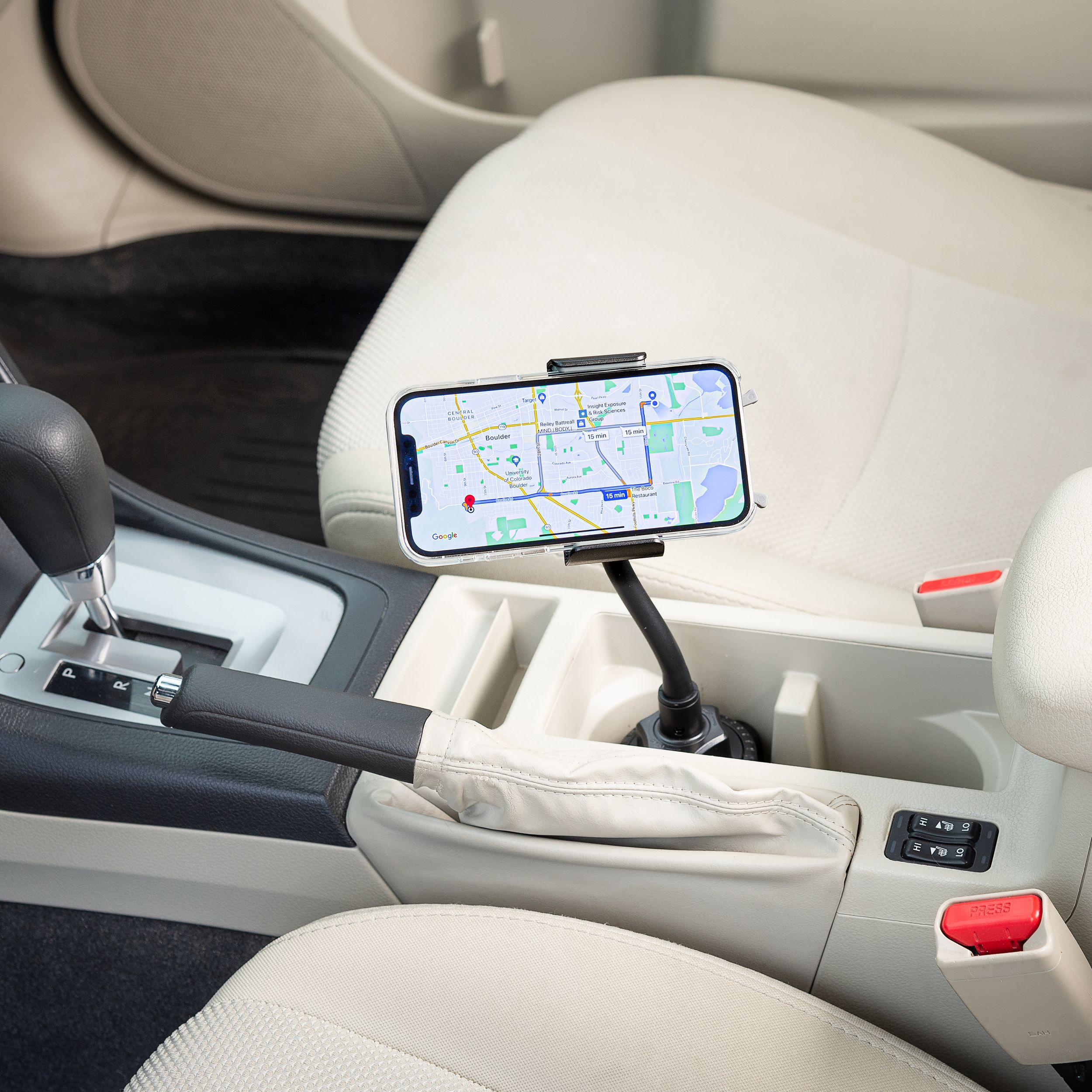 Support de fixation universel Squeeze pour porte-gobelet, Nite Ize Front_Elevated