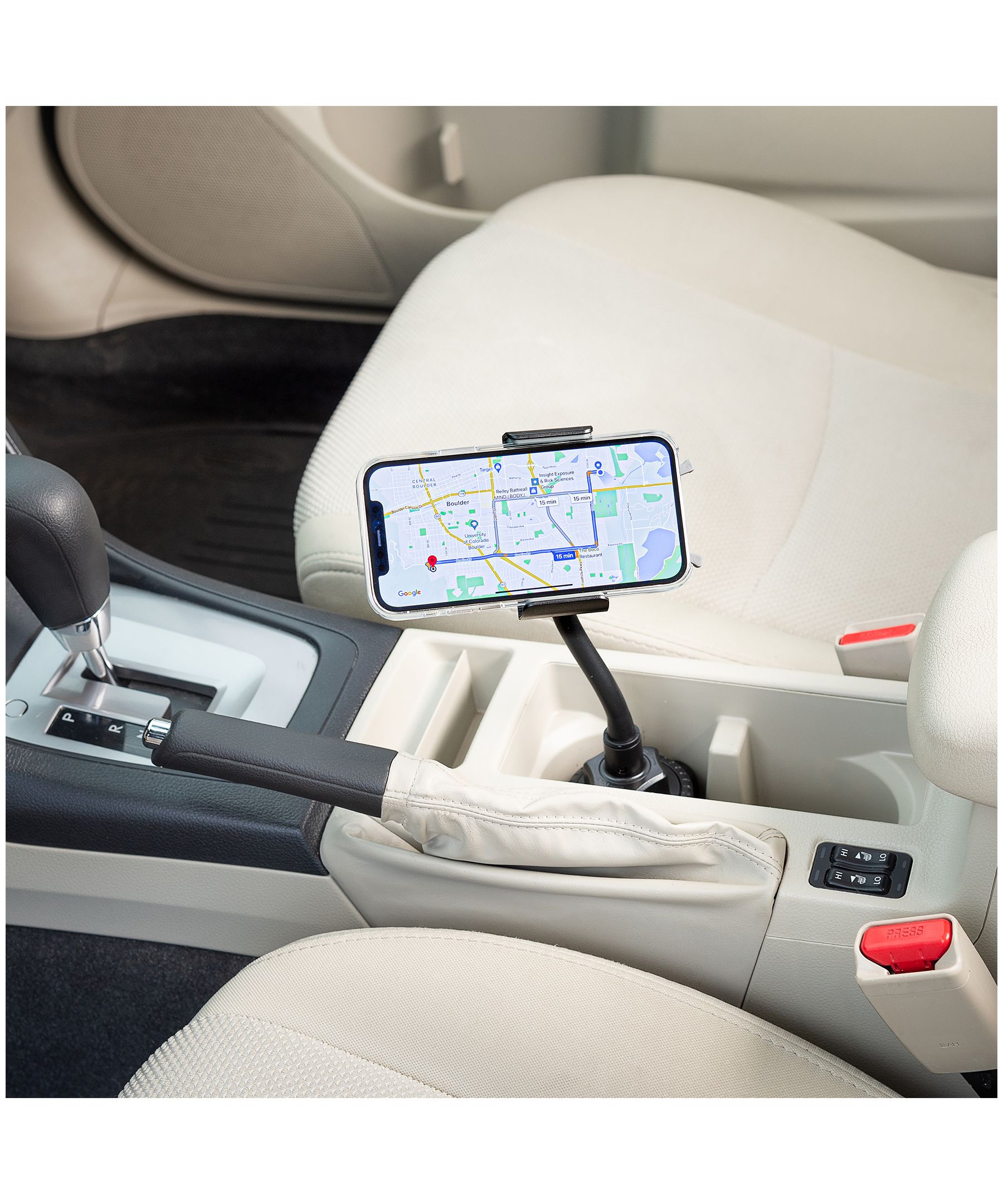 Support de fixation universel Squeeze pour porte-gobelet, Nite Ize Front_Elevated