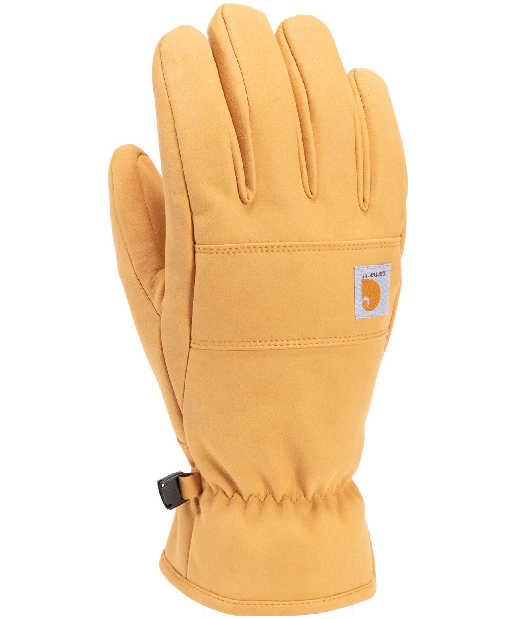 Gants en cuir synthétique doublés en molleton, Carhartt