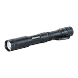 Dorcy 250 Lumens Aluminum Slide Focus Flashlight with 2AA Batteries Front_Angled_Left