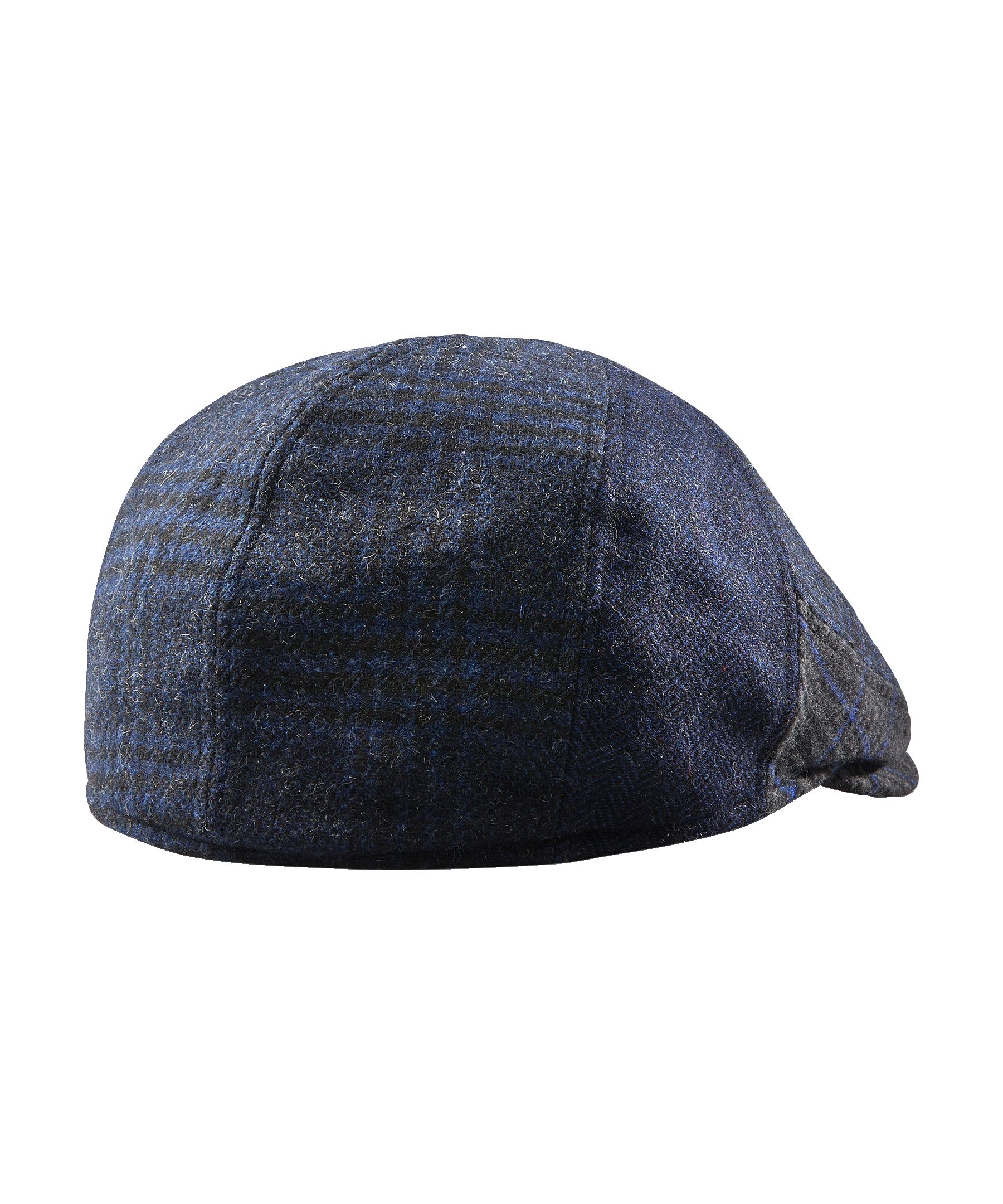 Casquette plate en mélange de laine avec oreillettes pour hommes, WindRiver
