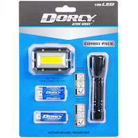 Dorcy Headlight/Flashlight Combo Front_Flat