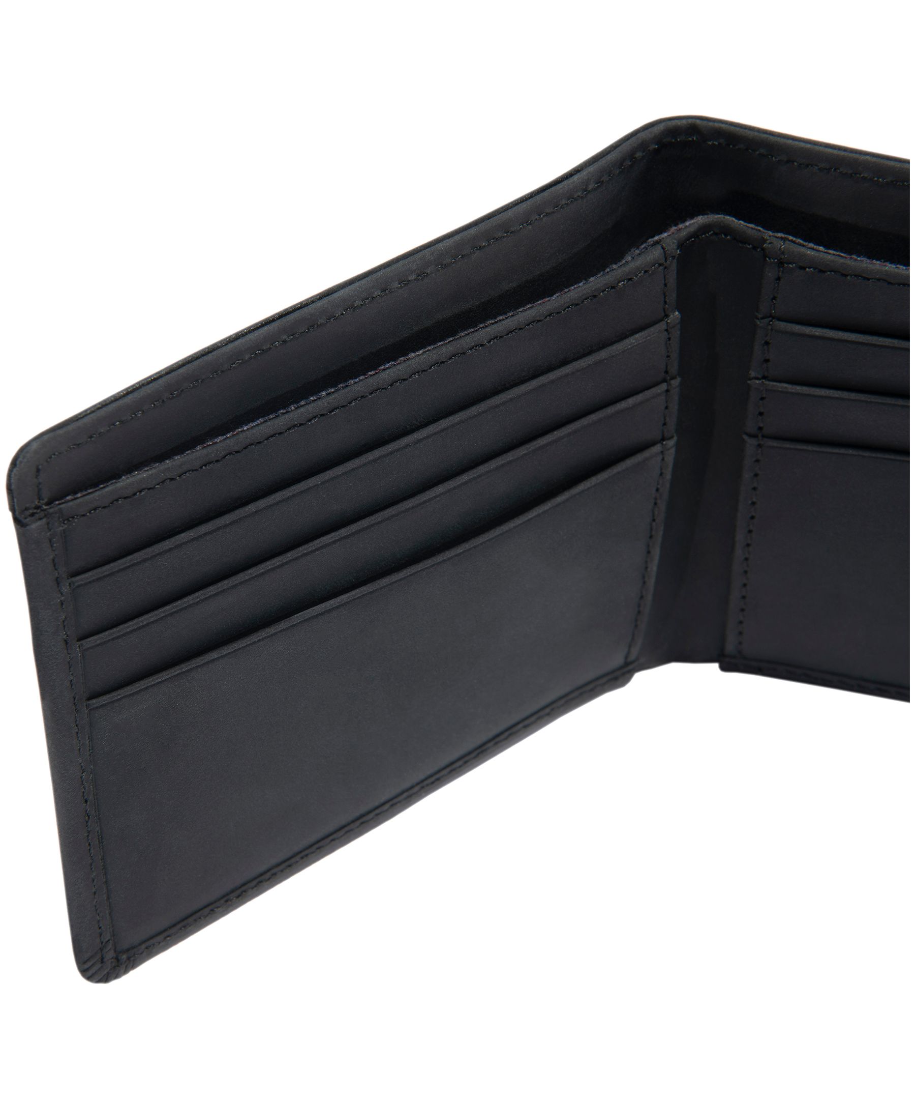 Portefeuille à deux volets en cuir de selle, Carhartt CloseUp