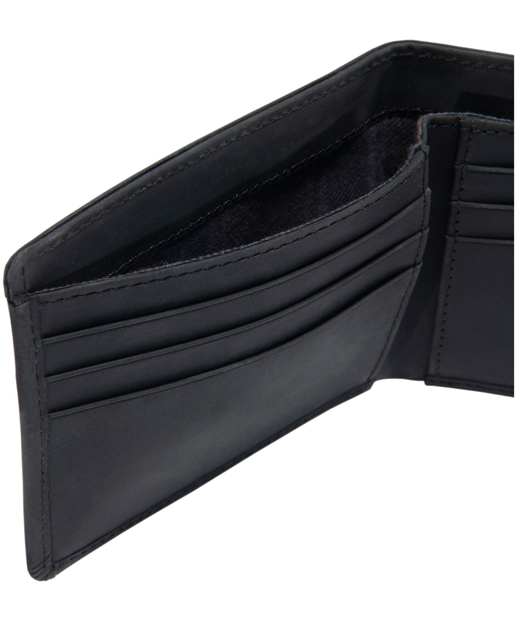 Portefeuille à deux volets en cuir de selle, Carhartt CloseUp