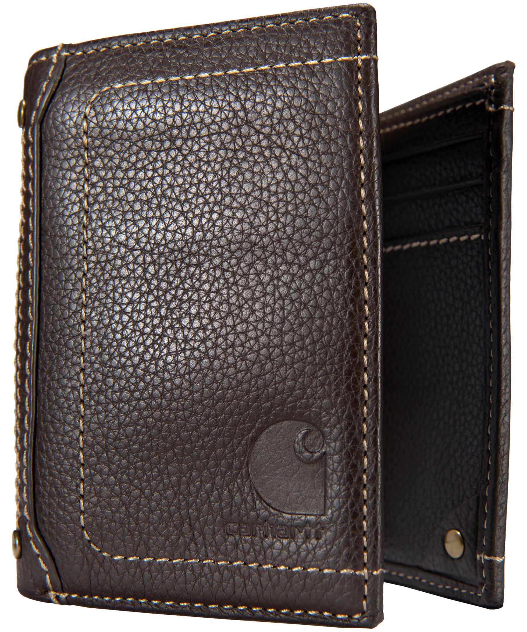Carhartt Pebble Leather Trifold Wallet Composite_or_Mixed