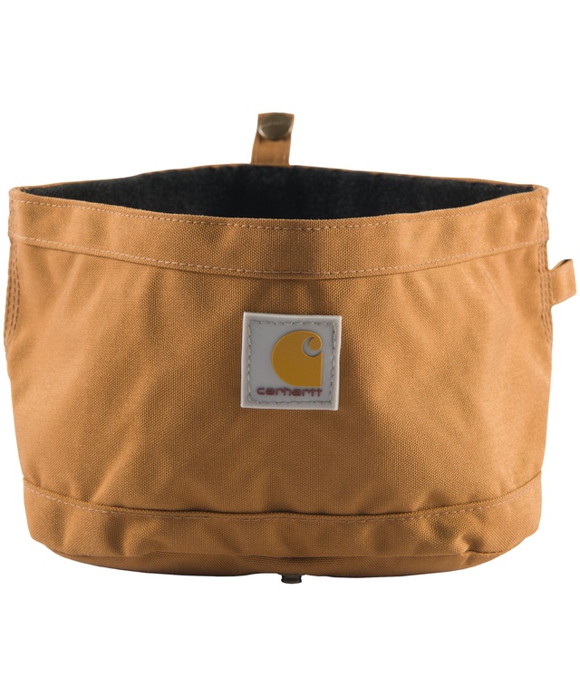 Gamelle de voyage pour chien en coutil de nylon imperméable, Carhartt