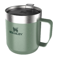 Stanley Classic Legendary Camp 12OZ Travel Mug Front_Angled_Left