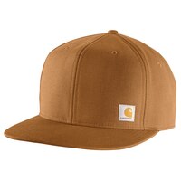 Carhartt Flat Brim Firm Duck Cap Front_Angled_Left