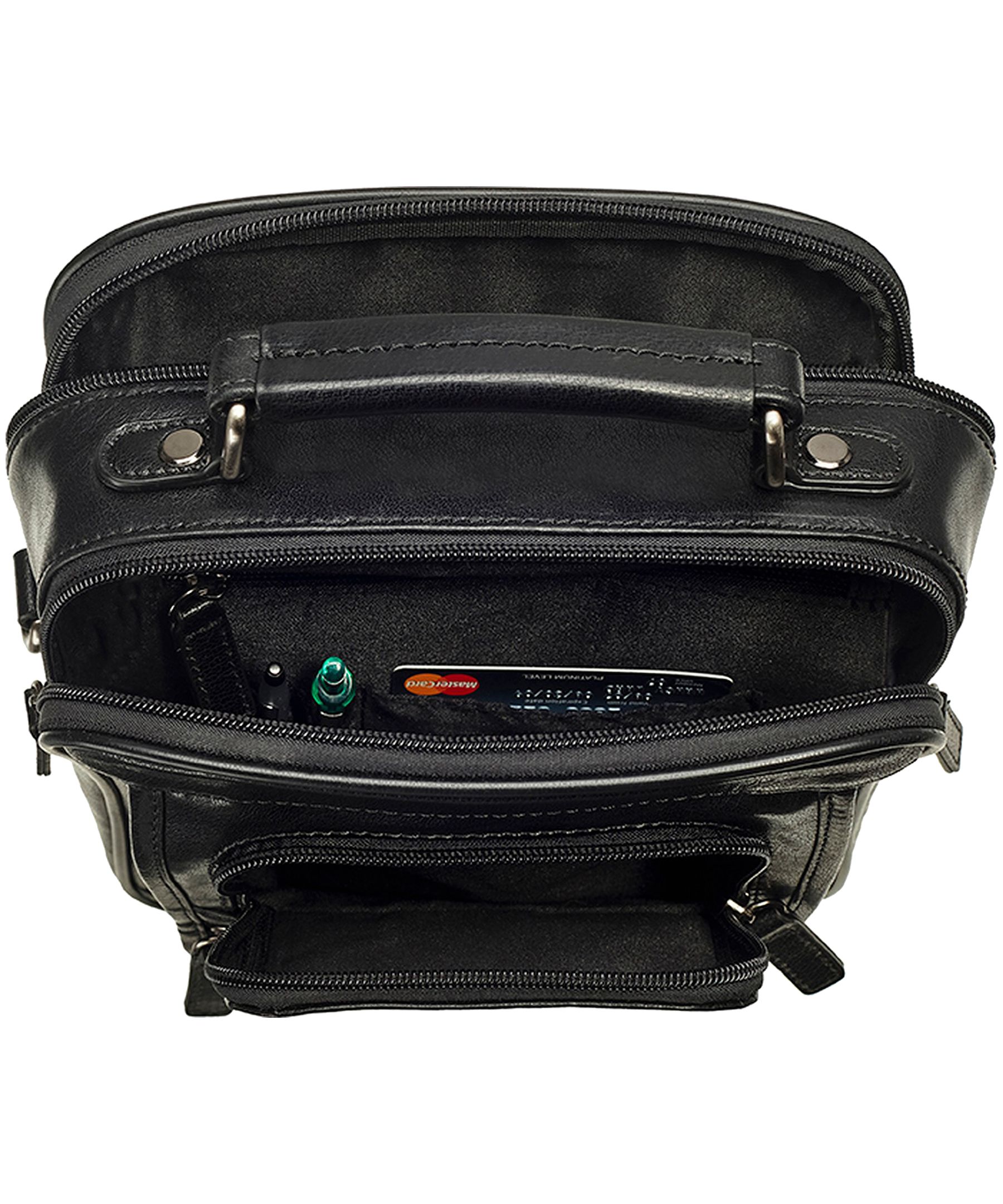 Sac à double ouverture avec fermeture à glissière, Arizona, Mancini