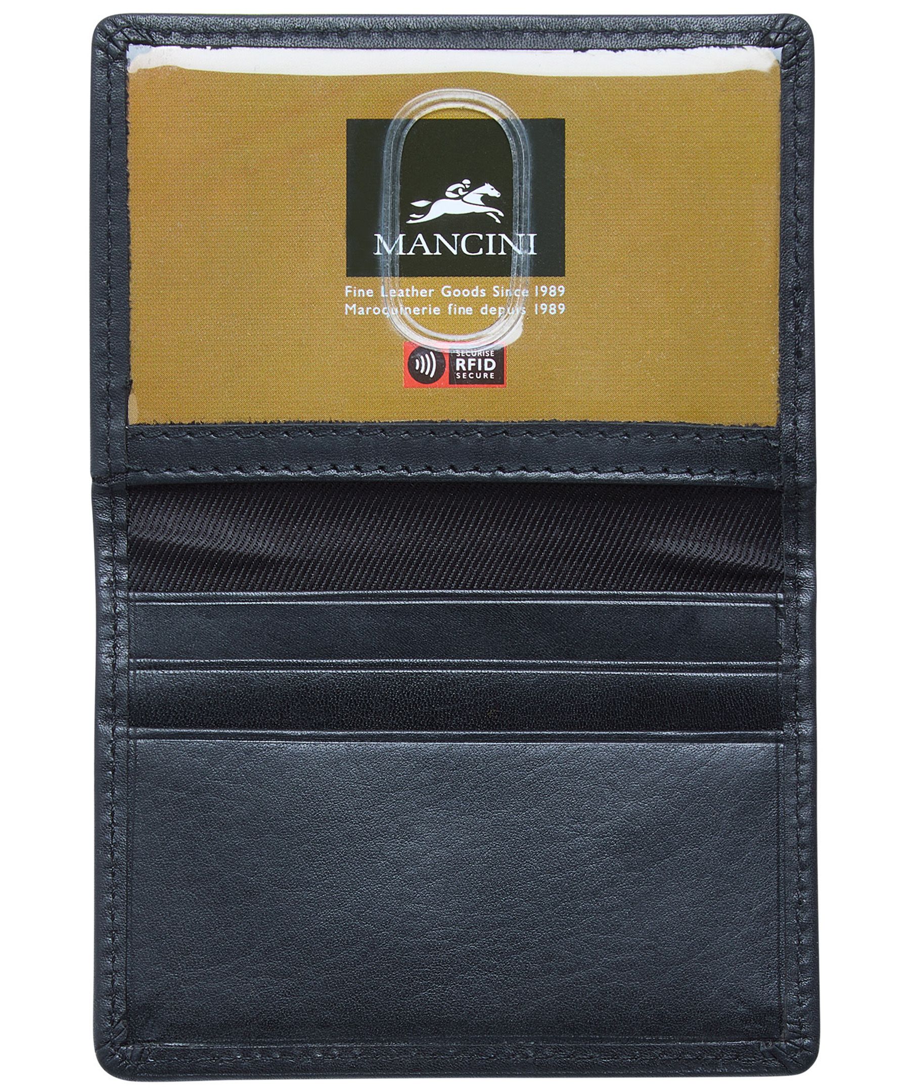 Mancini Boulder Zippered Wallet with Removable Passcase