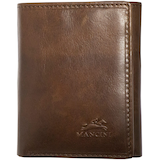 Mancini Boulder Trifold Wallet Front_Flat