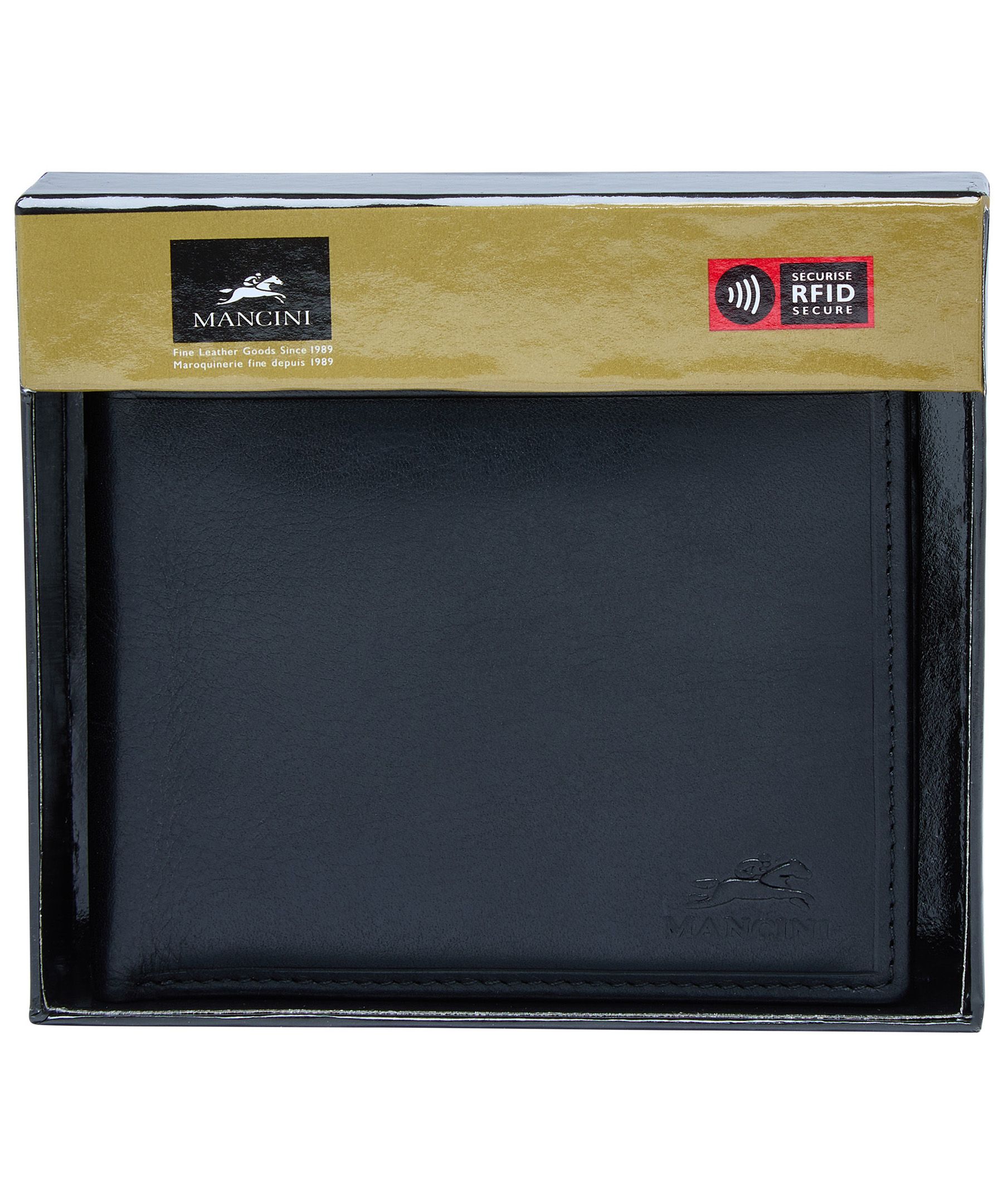 Mancini Boulder Wallet with Coin Pocket