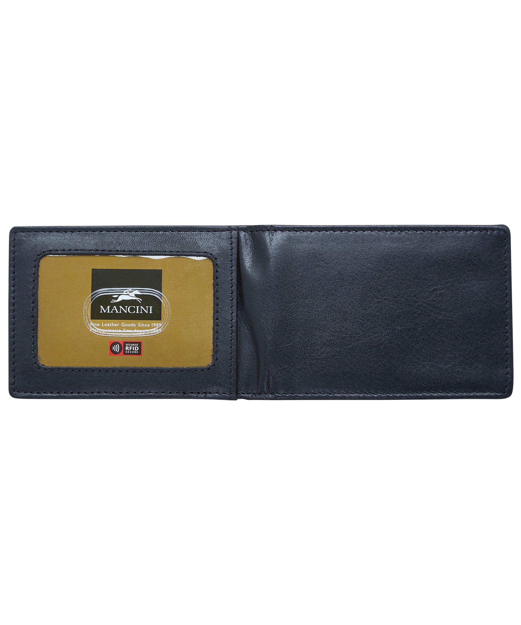 Mancini Boulder Billfold with Remoavable Passcase