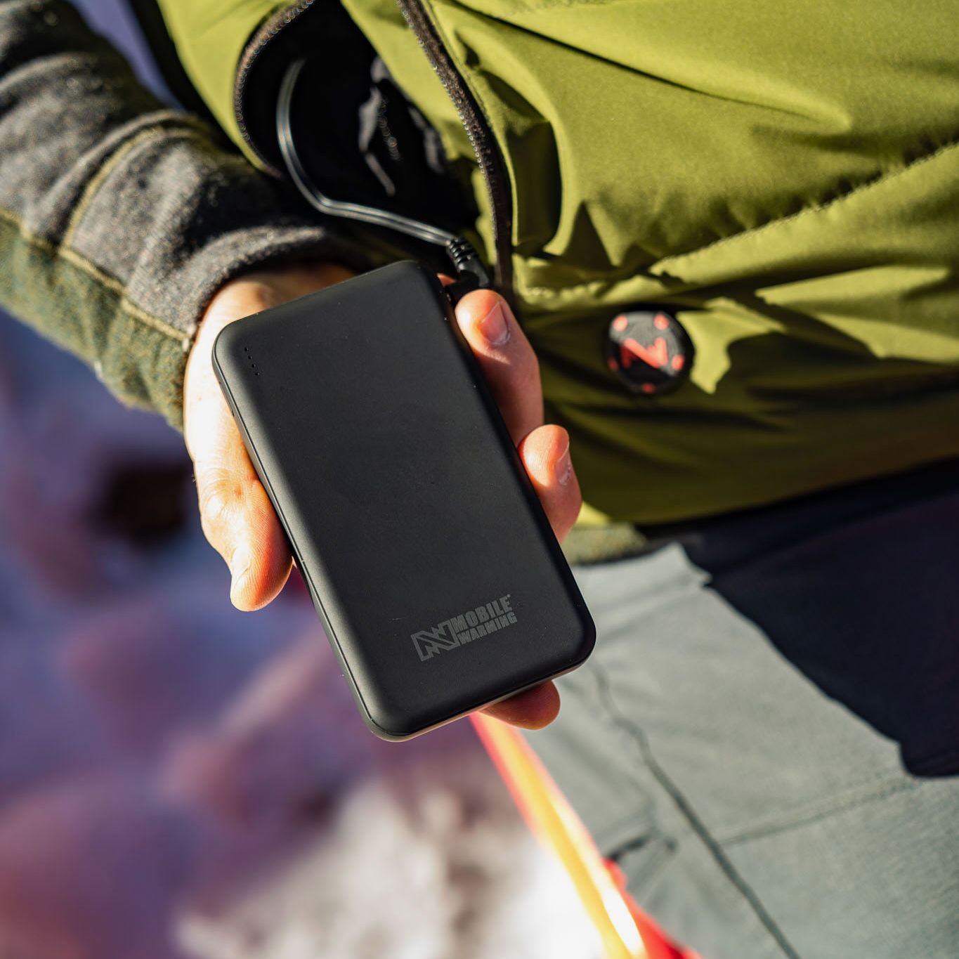 Batterie Powersheer&nbsp;XL de 7,4&nbsp;V, Mobile Warming Front_Flat