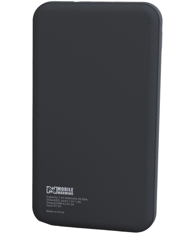 Batterie Powersheer XL de 7,4 V, Mobile Warming Front_Three_Fourths_Angled_Left
