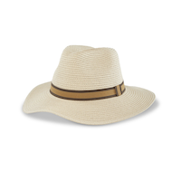 Denver Hayes Chapeau compressible en polyester tressé Front_Three_Fourths_Angled_Left