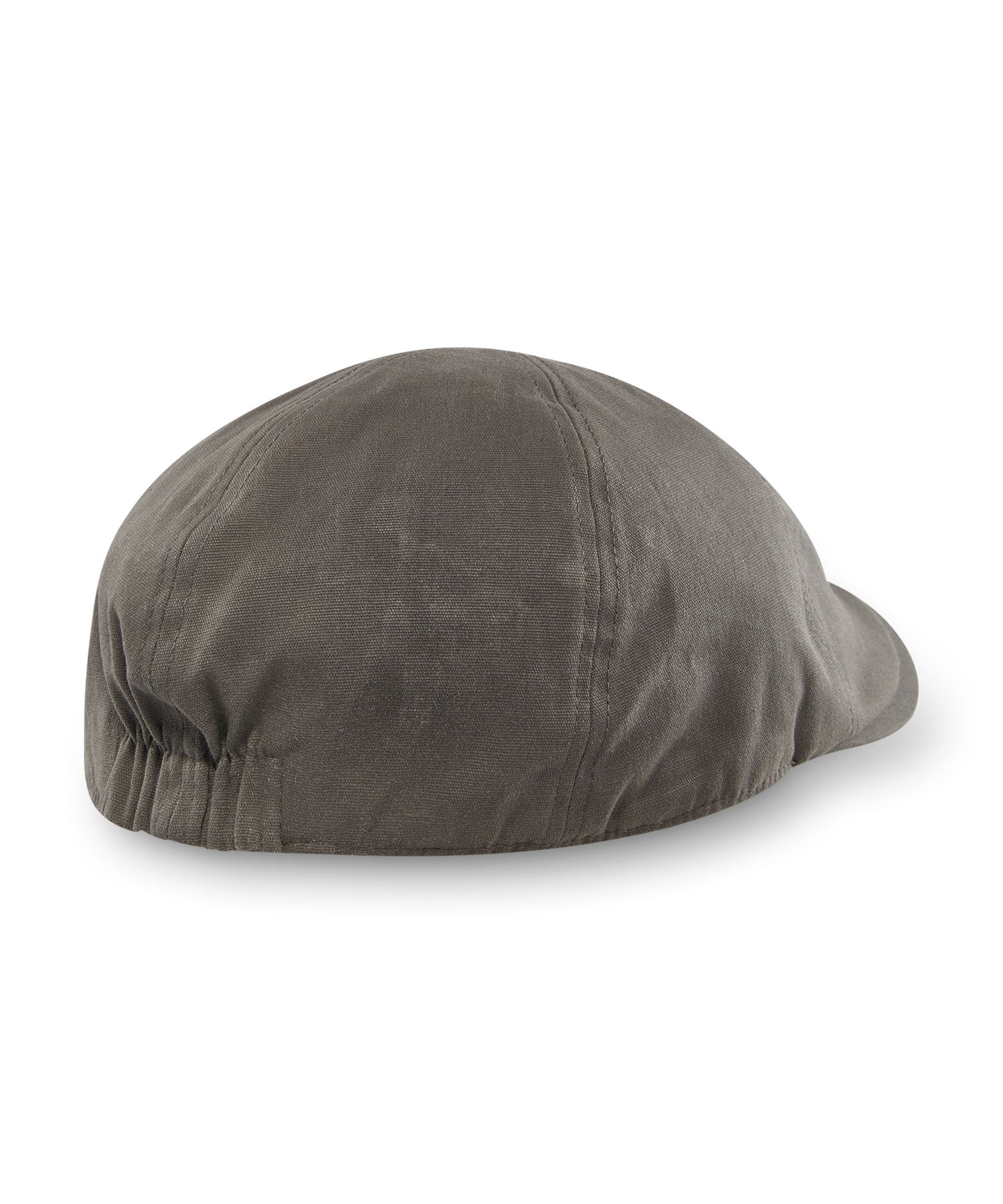 WindRiver Men's Waxed Canvas Flat Cap Marks