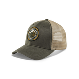 WindRiver Men's Waxed Cotton Patch Ball Cap Front_Three_Fourths_Angled_Left