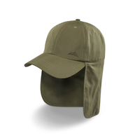 WindRiver Men's Tick and Mosquito Repellent Stretch Ball Cap Front_Three_Fourths_Angled_Left