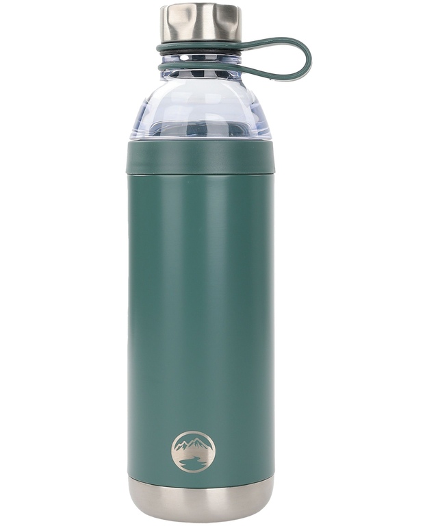 Bouteille en acier inoxydable à deux ouvertures, 20 oz, WindRiver Front_Flat