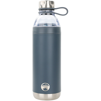 WindRiver 20 oz Dual Opening Stainless Steel Bottle Front_Flat