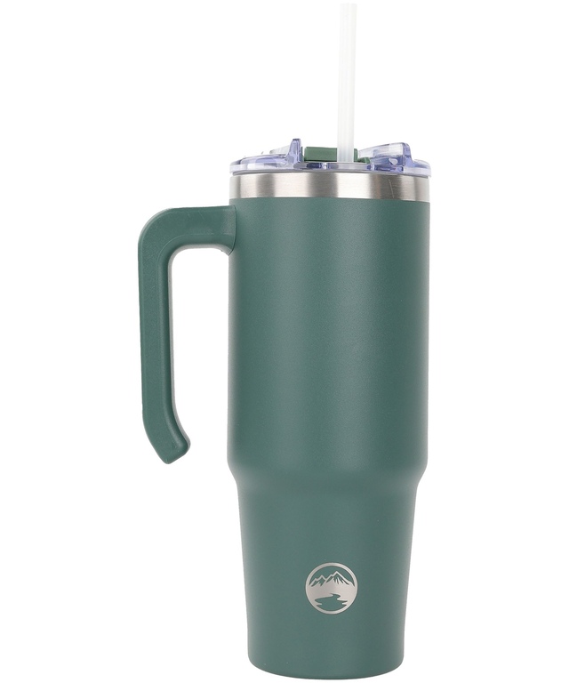 Gobelet avec paille et poignée, 30 oz, WindRiver
