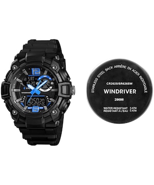 WindRiver Analogue Digital Watch