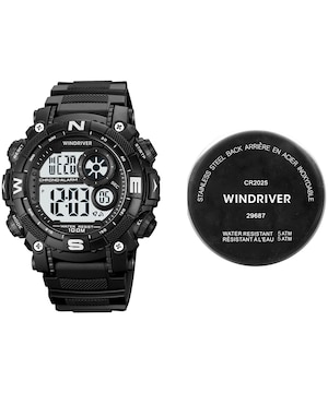 WindRiver Water Resistant Digital Watch
