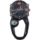 Montre numérique analogique avec pince, WindRiver Front_Flat