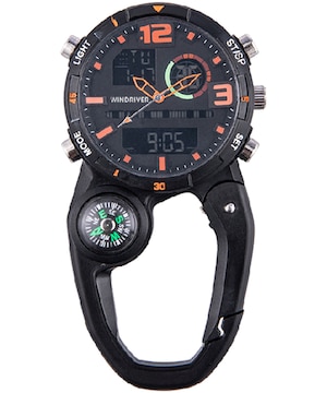 WindRiver Analogue Digital Clip Watch