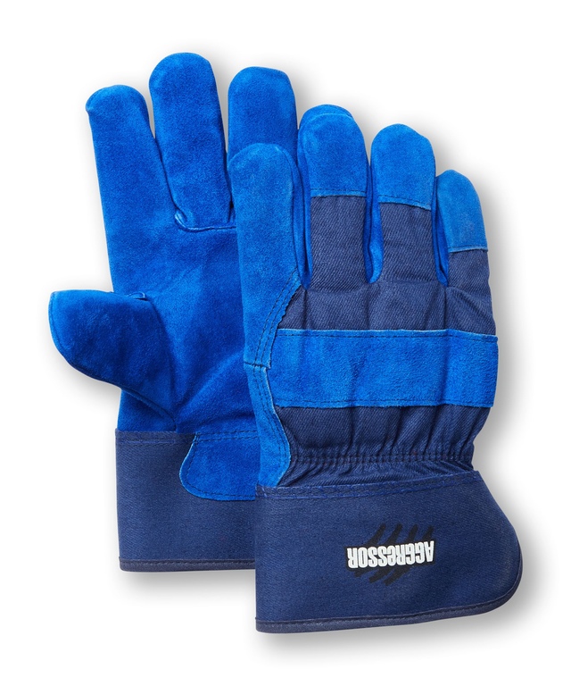 Aggressor Lined Split Leather Fitter Gloves