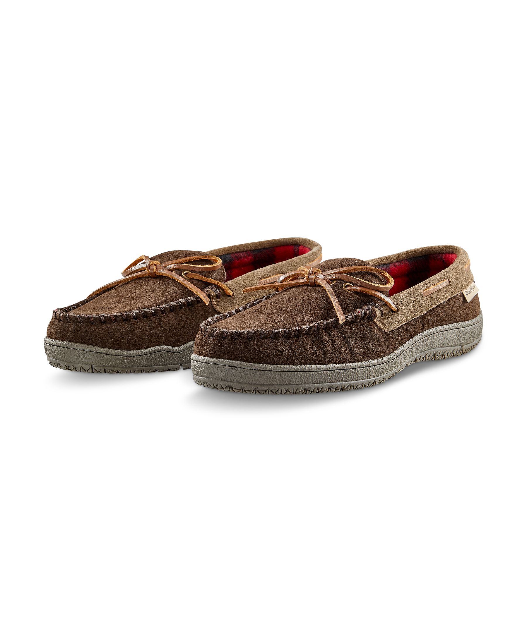 WindRiver Men's Handsewn Suede Slippers