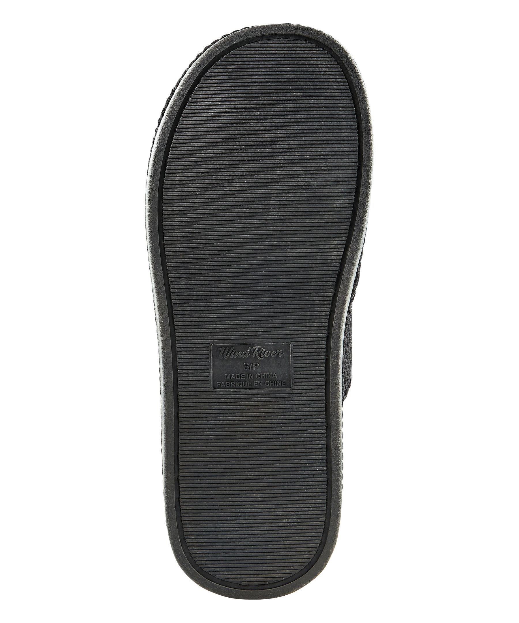 Pantoufles à enfiler en velours côtelé pour hommes, WindRiver