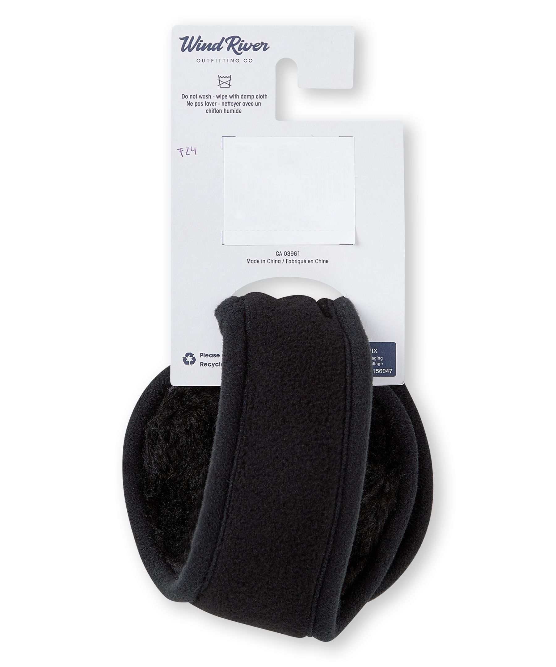 Cache-oreilles à bande derrière la tête, WindRiver