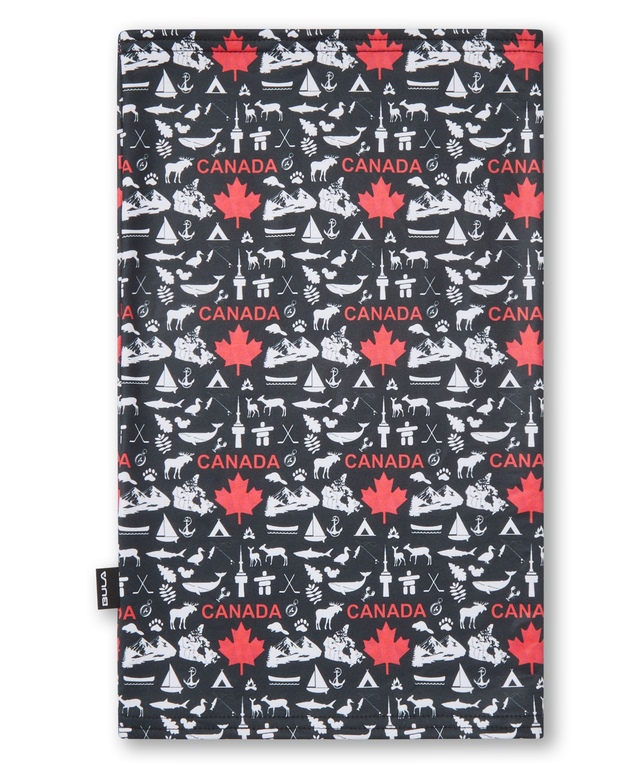 Cache-cou tuBULAire unisexe 1 couche extensible dans 4 sens en microfibre brossé, BULA