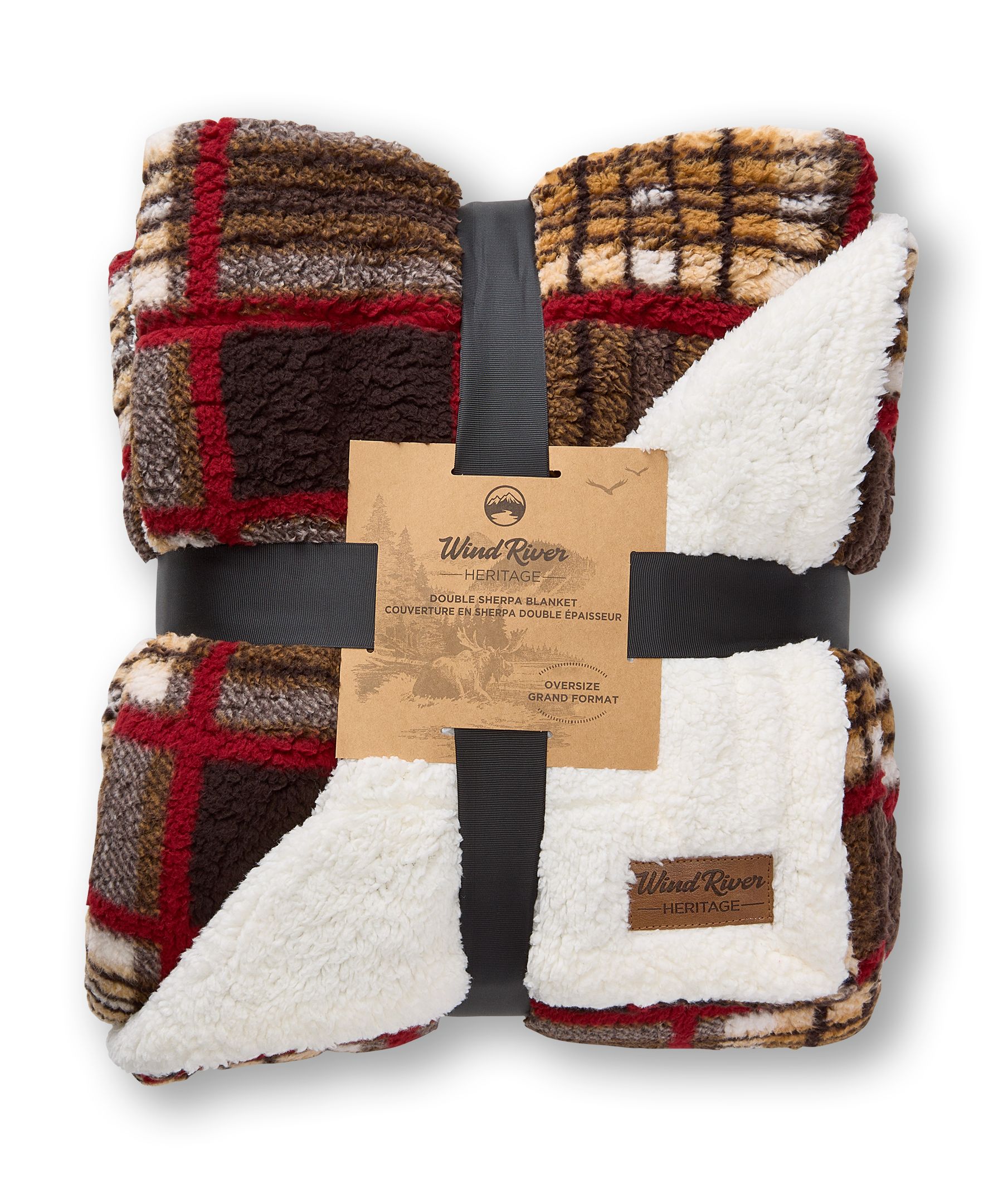 Double sherpa blanket shop