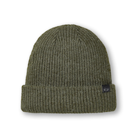 Tuque en tricot côtelé avec revers, WindRiver Front_Flat