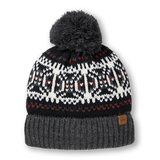 Tuque Heritage à motif Jacquard avec pompon, WindRiver Front_Flat