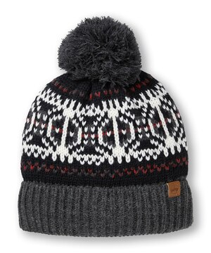 Tuque Heritage à motif Jacquard avec pompon, WindRiver