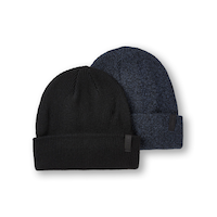 Tuque en mélange de laine mérinos, Bula, paquet de 2 Front_Flat