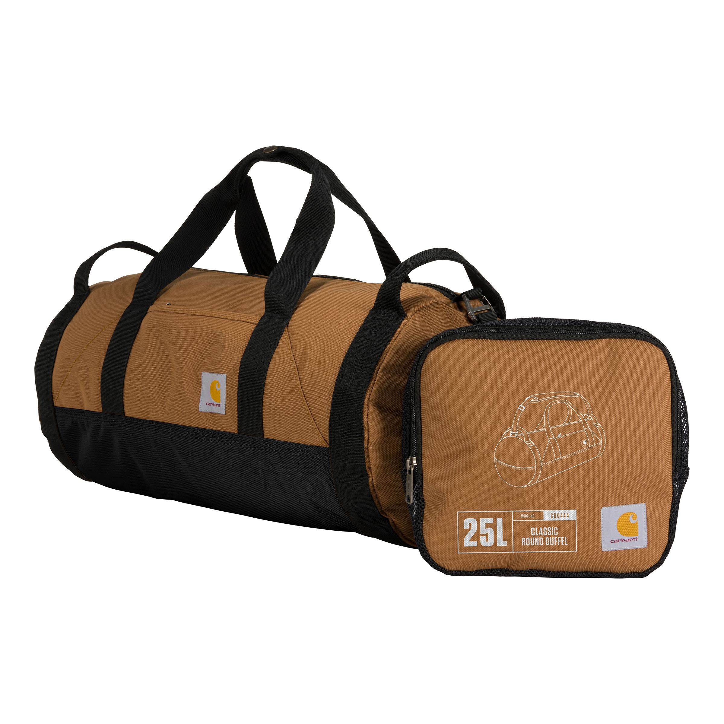 Sac de voyage classique rond de 25&nbsp;litres, Carhartt